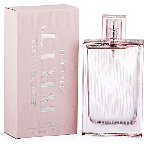 burberry brit sheer perfume 100ml|Burberry Brit sheer perfume shop.